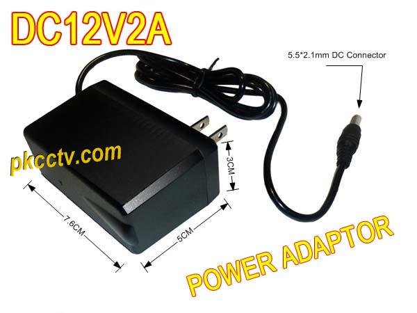Camera power adapter PKA12V2AW04 USA plug